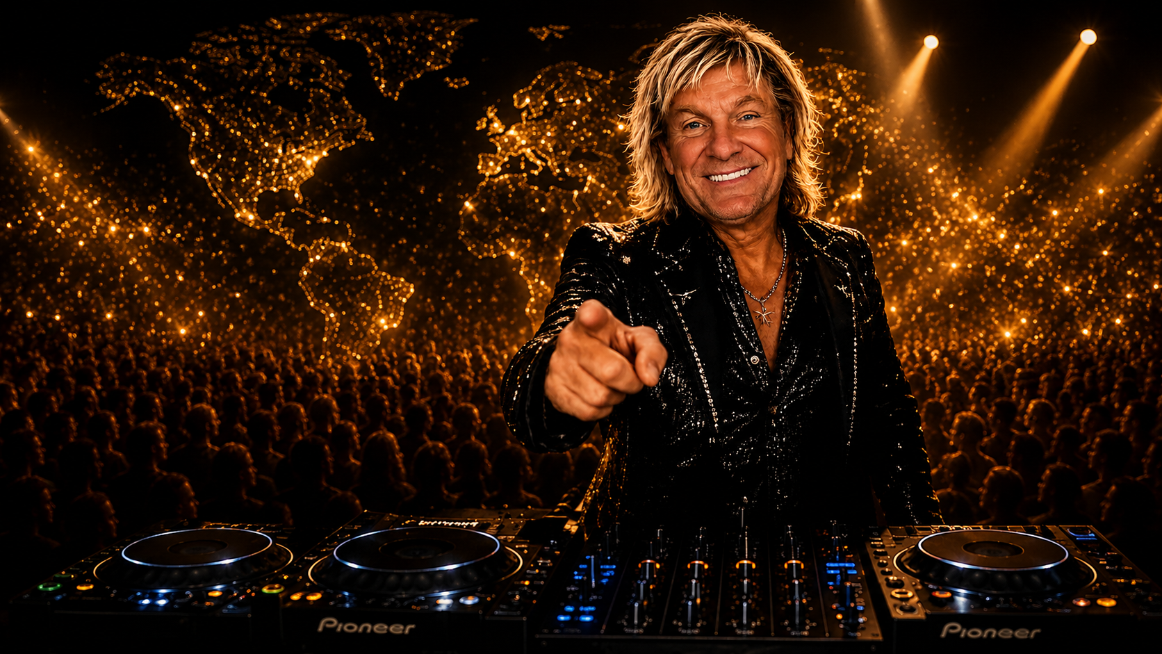 DJ Bill performing